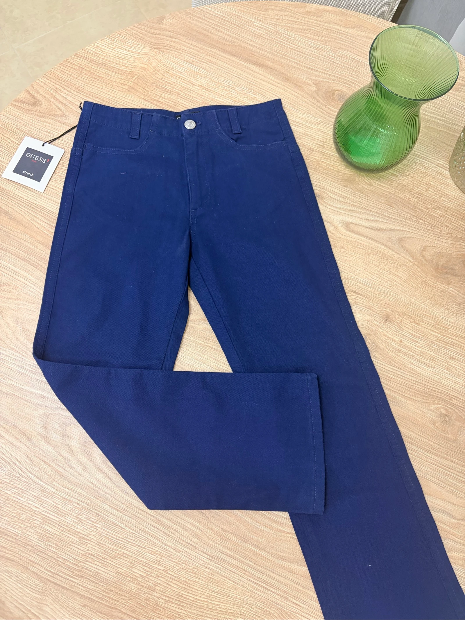 Pantalón niña Guess azul de algodón 